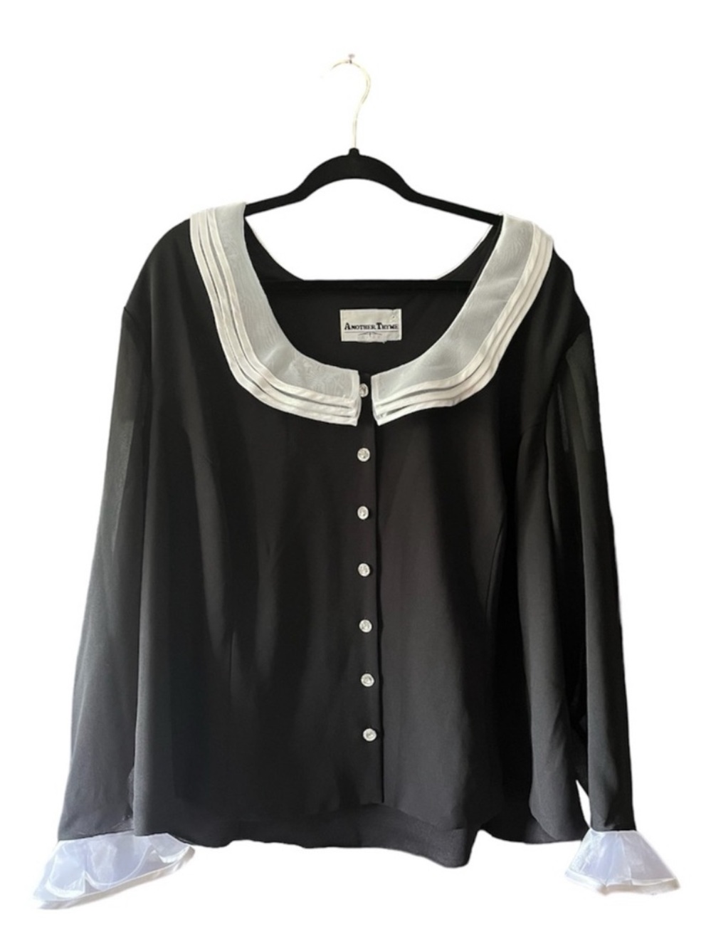 Another Thyme Plus Size Vintage Blouse